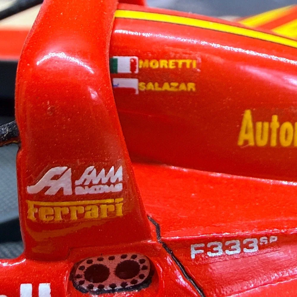 Ferrari 333 SP Momo 1994 Starter 1:43 Scale Model Built by Robb Brown Red